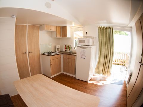Mobilhome 6 personnes - ECO Mobil home 3ch. MAGDALENA (+ 10 ans) 29m² + Terrasse semi-couverte [durée spéciale dd] 6 pers