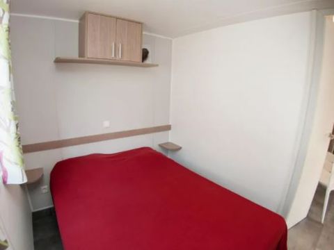 Mobilhome 6 personnes - ECO Mobil home 3ch. MAGDALENA (+ 10 ans) 29m² + Terrasse semi-couverte [durée spéciale dd] 6 pers