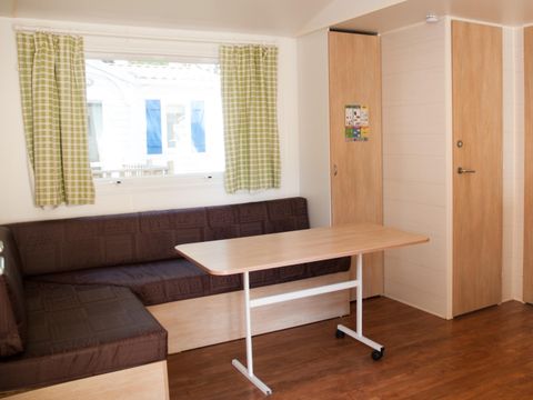 Mobilhome 6 personnes - ECO Mobil home 3ch. MAGDALENA (+ 10 ans) 29m² + Terrasse semi-couverte [durée spéciale dd] 6 pers