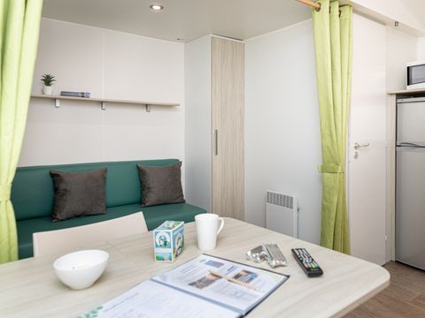 Mobilhome 3 personnes - CONFORT Mobil home 1ch. VANILLA (2016) 22m² + Terrasse semi-couverte 2/3 pers