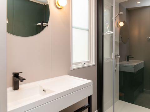 MOBILHOME 4 personnes - PREMIUM Mobil home 2ch. GALET (2023) 31m² + Terrasse semi-couverte 4 pers