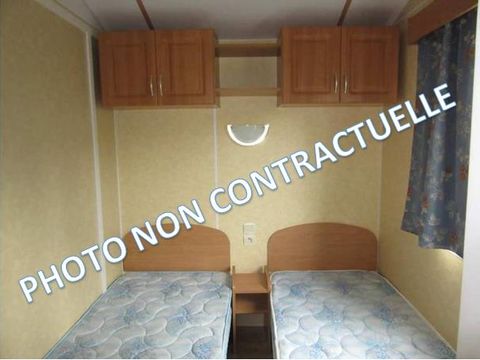 MOBILHOME 4 personnes - ECO Mobil home 2 ch. CELENIA (+ de 10 ans) 25m² + Terrasse semi-couverte 4 pers