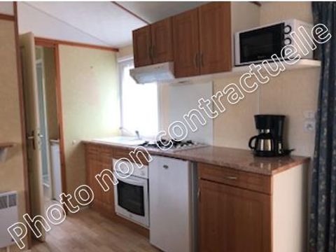 MOBILHOME 4 personnes - ECO Mobil home 2 ch. CELENIA (+ de 10 ans) 25m² + Terrasse semi-couverte 4 pers