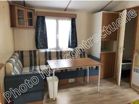 MOBILHOME 4 personnes - ECO Mobil home 2 ch. CELENIA (+ de 10 ans) 25m² + Terrasse semi-couverte 4 pers