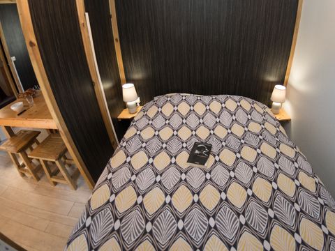 Mobilhome 3 personnes - CONFORT GLORIA (2014) 24² + Terrasse semi-couverte
