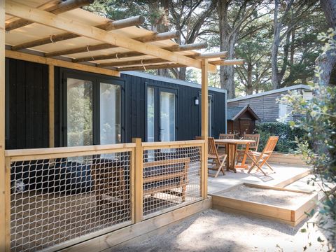 Mobilhome 5 personnes - PREMIUM Mobil home 2ch. OYAT (2019) 40m² + Terrasse semi-couverte