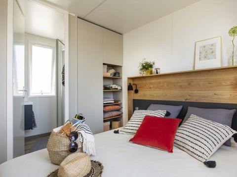 Mobilhome 5 personnes - PREMIUM Mobil home 2ch. OYAT (2019) 40m² + Terrasse semi-couverte