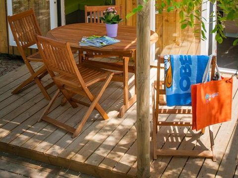 MOBILHOME 6 personnes - CONFORT Mobil home 2ch. CALYPSO (2016) 28m² + terrasse semi-couverte [durée spéciale ms]