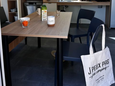 MOBILHOME 4 personnes - CONFORT Mobil home PMR 2ch. CATLEYA 35m² + Terrasse semi couverte