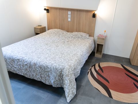 Mobilhome 4 personnes - CONFORT Mobil home PMR 2ch. CATLEYA 35m² + Terrasse semi couverte