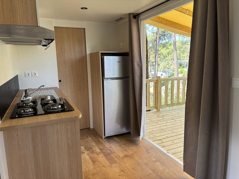 Mobilhome 5 personnes - 152 - 2 chambres - 1 salle de bain