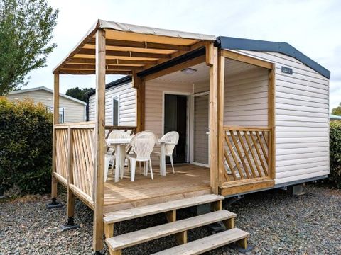 MOBILHOME 4 personnes - Loggia 2 chambres avec terrasse couverte