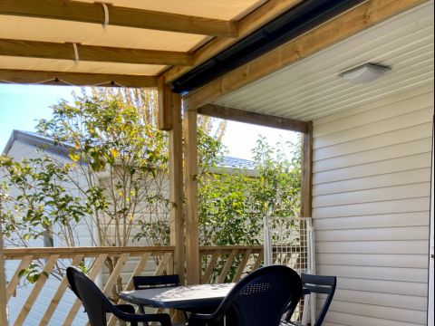 MOBILHOME 4 personnes - Loggia 2 chambres avec terrasse couverte