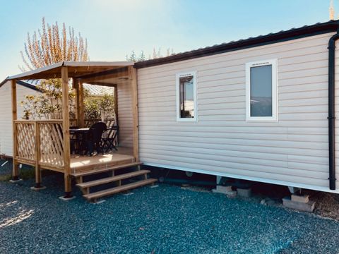 MOBILHOME 4 personnes - Loggia 2 chambres avec terrasse couverte