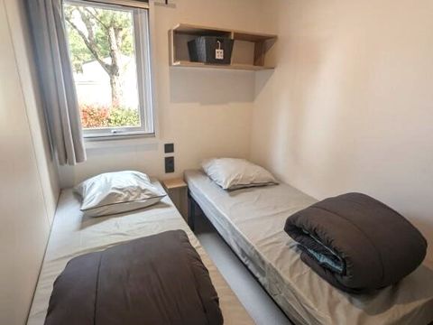MOBILHOME 6 personnes - Cordélia 3 chambres avec terrasse couverte