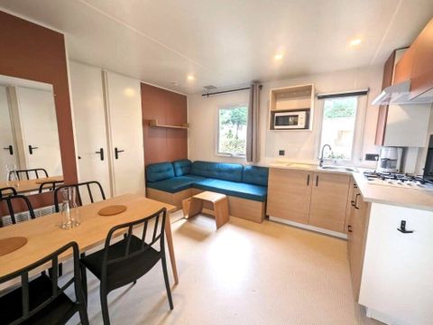 MOBILHOME 6 personnes - Cordélia 3 chambres avec terrasse couverte
