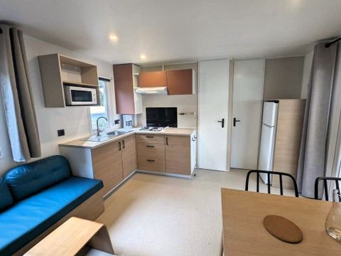 MOBILHOME 6 personnes - Cordélia 3 chambres avec terrasse couverte