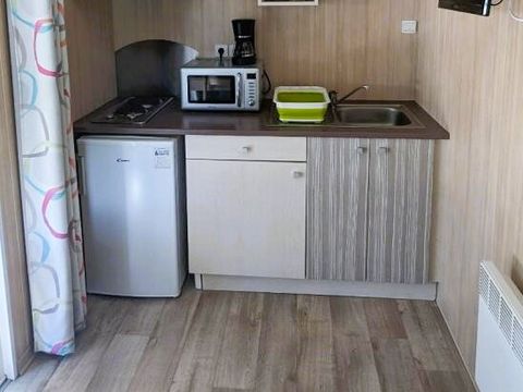 CHALET 2 personnes - Chalet 1 chambre avec terrasse couverte