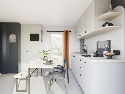 MOBILHOME 6 personnes - Agora 3 chambres avec terrasse couverte