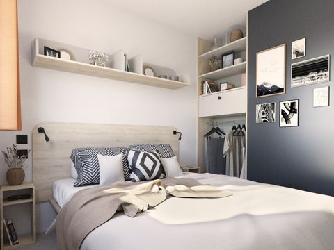 MOBILHOME 6 personnes - Agora 3 chambres avec terrasse couverte