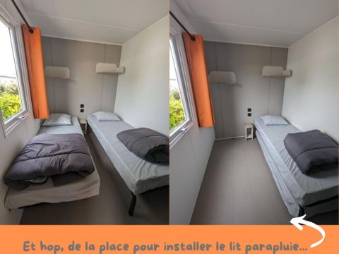 MOBILHOME 6 personnes - Agora 3 chambres avec terrasse couverte