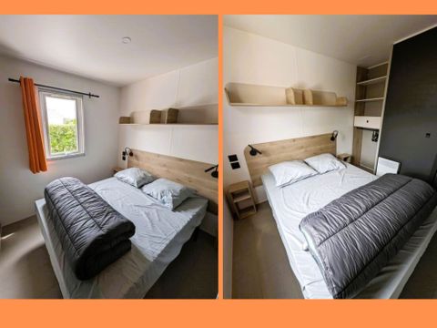 MOBILHOME 6 personnes - Agora 3 chambres avec terrasse couverte