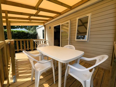 MOBILHOME 4 personnes - "Mercure" climatisé 2 chambres
