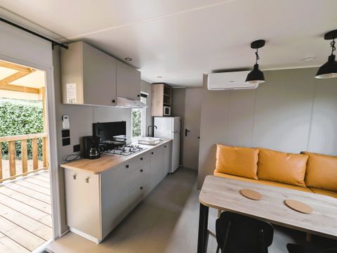 MOBILHOME 4 personnes - "Mercure" climatisé 2 chambres