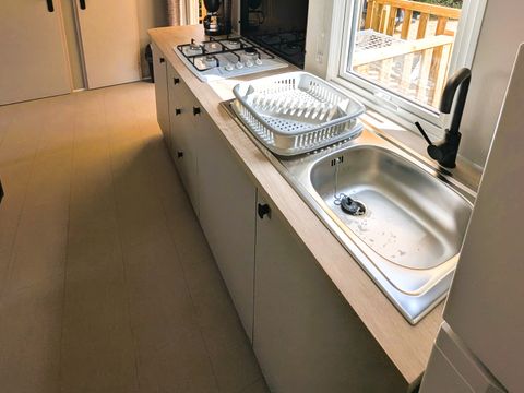 MOBILHOME 4 personnes - "Mercure" climatisé 2 chambres