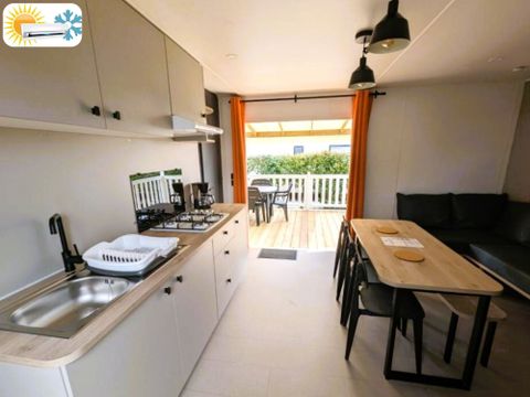 MOBILHOME 6 personnes - Mobil-home Agora climatisé 3 chambres