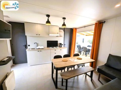 MOBILHOME 6 personnes - Mobil-home Agora climatisé 3 chambres