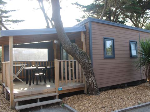 MOBILHOME 2 personnes - Mobil-home Tiki Lodge - 1 chambre - 19.50² 2 pers