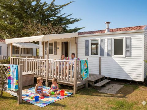 MOBILHOME 4 personnes - Mobil-home Ohana - 2 chambres - 28 m² 4 pers