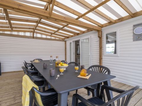 MOBILHOME 11 personnes - Mobil-home Tribu 5chambres 58m² 10/11 pers