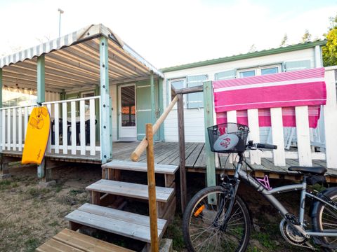 MOBILHOME 5 personnes - Mobil-home Privilège CLIM LV 2chambres 40m² 4/5 pers