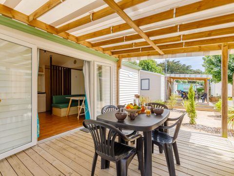 MOBILHOME 4 personnes - Mobil-home Privilège LV 2SDB 2chambres 30m² 2/4 pers