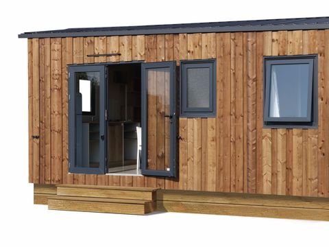 MOBILHOME 4 personnes - Cabane Prémium CLIM 2 chambres 24,5m²