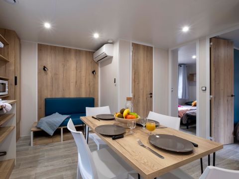 MOBILHOME 4 personnes - Cabane Prémium CLIM 2 chambres 24,5m²
