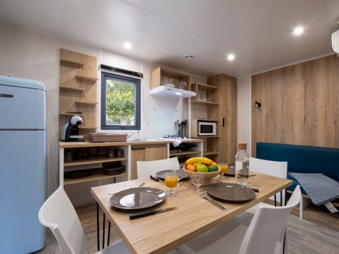 MOBILHOME 4 personnes - Cabane Prémium CLIM 2 chambres 24,5m²