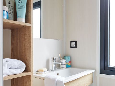 MOBILHOME 4 personnes - Cabane Prémium CLIM 2 chambres 24,5m²