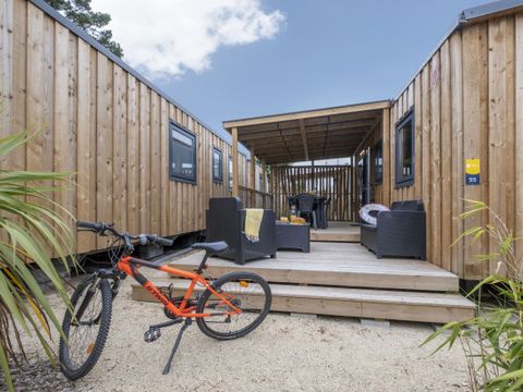 MOBILHOME 4 personnes - Cabane Prémium CLIM 2 chambres 24,5m²