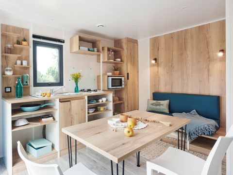 MOBILHOME 4 personnes - Cabane Prémium CLIM 2 chambres 24,5m²
