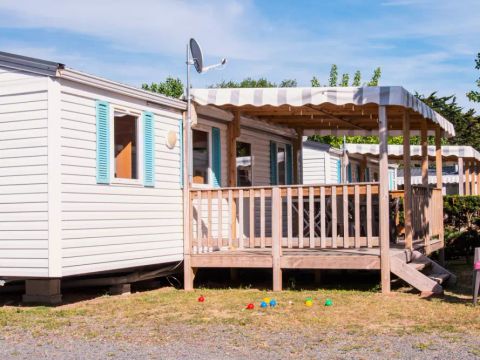 MOBILHOME 6 personnes - Economique 4 Pièces 6 Personnes + TV