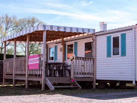 MOBILHOME 6 personnes - Economique 4 Pièces 6 Personnes + TV