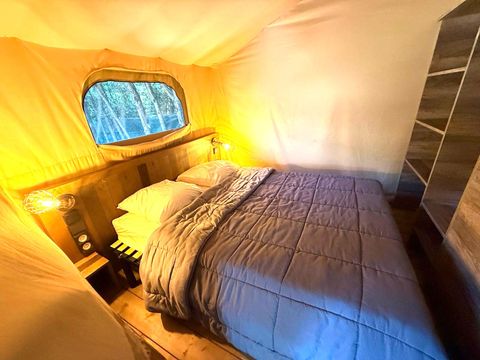 TENTE TOILE ET BOIS 6 personnes - Kabane Lodge 46 m²