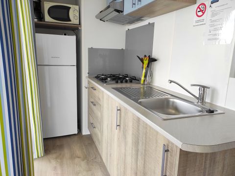 Mobilhome 5 personnes - Oasis Confort 2 chambres 26m²