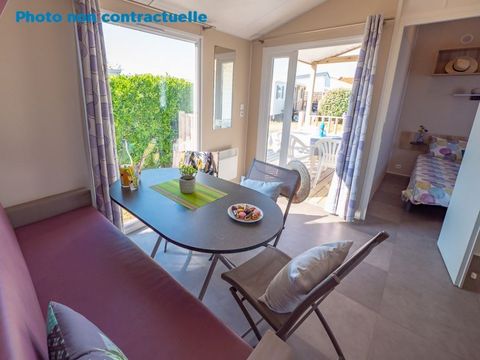 Mobilhome 5 personnes - Grand Cottage Confort - Terasse intégré