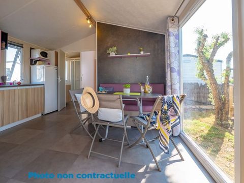 Mobilhome 5 personnes - Grand Cottage Confort - Terasse intégré