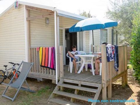 Mobilhome 5 personnes - Grand Cottage Confort - Terasse intégré
