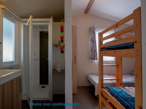 Mobilhome 5 personnes - Grand Cottage Confort - Terasse intégré